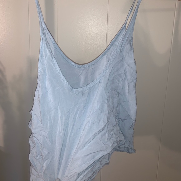 Baby blue Brandy Melville tank top - Picture 2 of 3